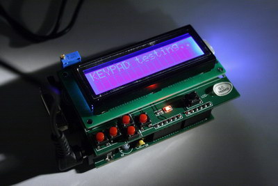 LCD Keypad shield в связке с Фридуино