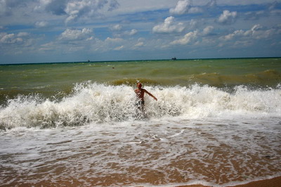 Я вхожу в воду