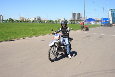 Первое трогание с места. Не заглох